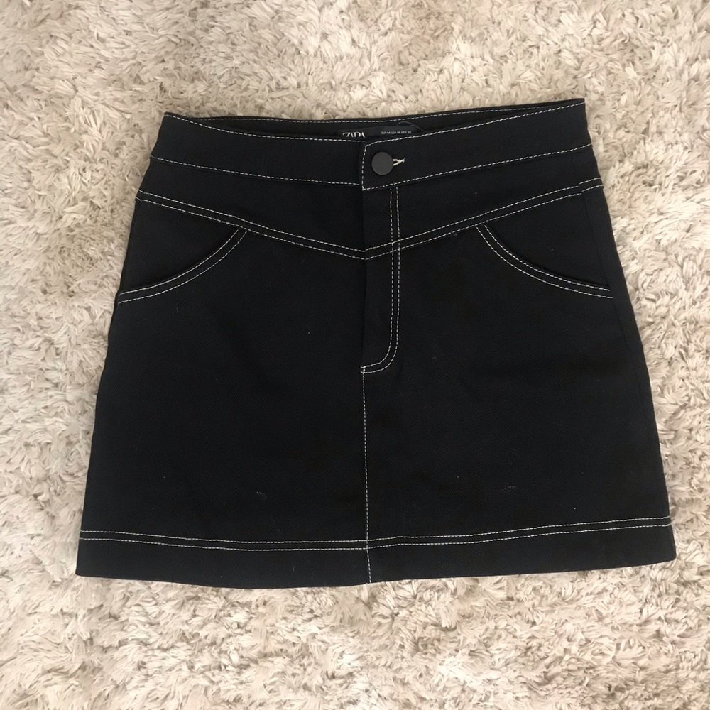 Zara black skirt